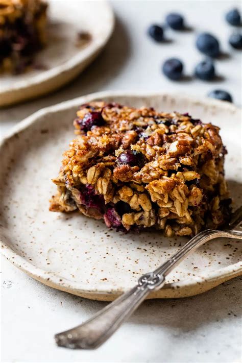 Blueberry Baked Oatmeal - The Almond Eater - COFE™