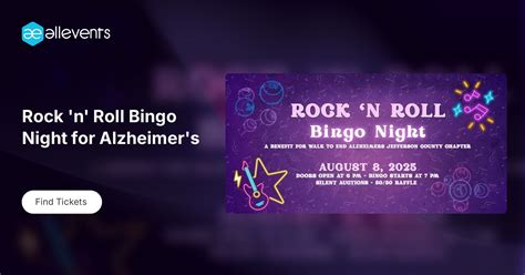 Rock n Roll Bingo Night for Alzheimers, Meramec Arnold Eagles, 8 August ...