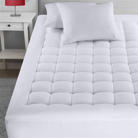 Amazon.com: DROVAN Mattress Pad Twin Size - Extra Thick Mattress Cover ...