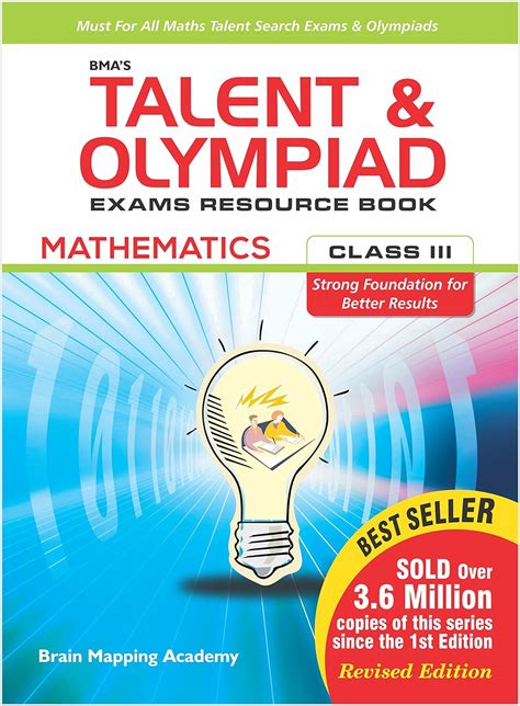 Talent & Olympiad Exams Resource Book-Class-3-Math eBook : Brain ...