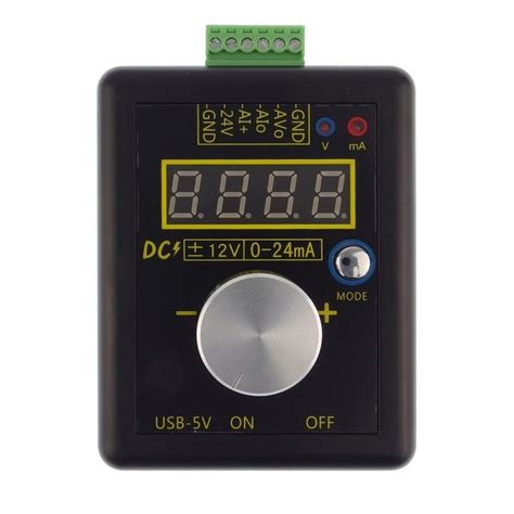 SG-002 Analog ±12V 0-24mA Signal Generator Motorobit - Motorobit.com