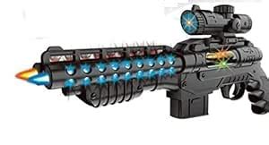 Light and Sound Musical PUBG Double Barrel Pistol Gun M1887 Toy with ...