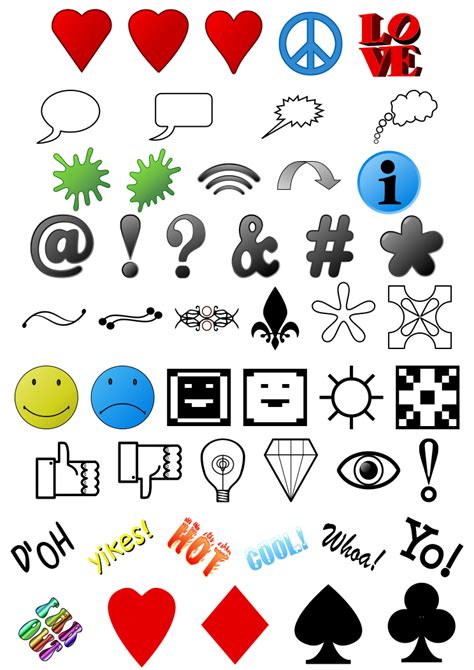 Clip Art Symbols and Designs 的图像结果