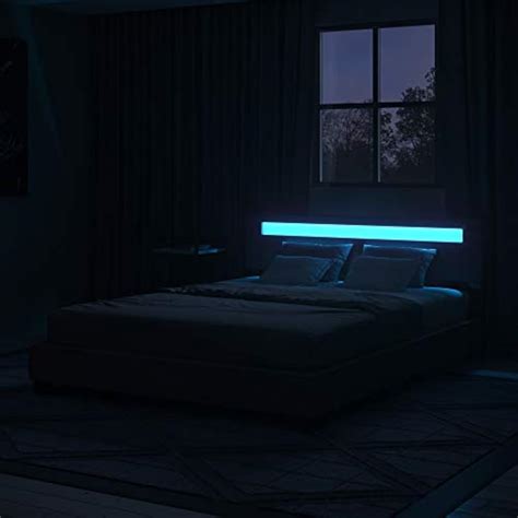 ZTOZZ Parma LED Bed Frame Queen Size - Contemporary | Ubuy India
