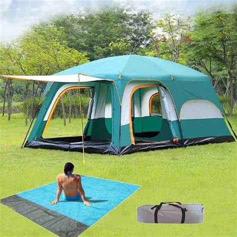 Litenyx Camping Tent for Adults 5-9 Persons Waterproof Outdoor Dome ...