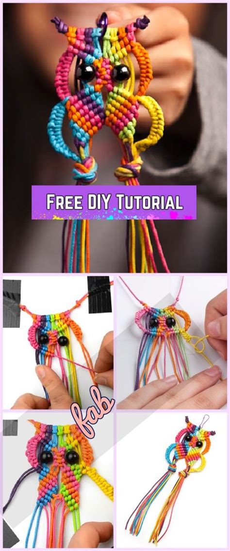 Macrame Owl Tutorial 的图像结果