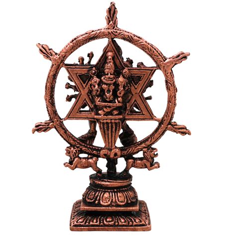 Copper Chakrathalwar Silai, Sudarshana Chakra Idol Vishnu Chakrayudha ...