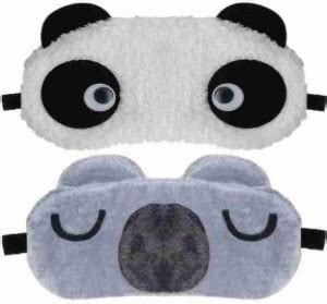 PRASJAL Cute panda blink eye & Funny catveye mask Blind Sleeping Eye ...