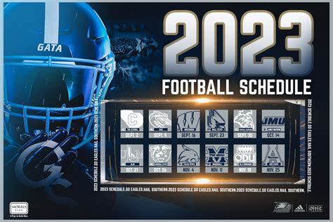 Georgia Southern Football - 📆 𝗠𝗔𝗥𝗞 𝗬𝗢𝗨𝗥 𝟮𝟬𝟮𝟯 𝗖𝗔𝗟𝗘𝗡𝗗𝗔𝗥𝗦! 📰 bit.ly ...