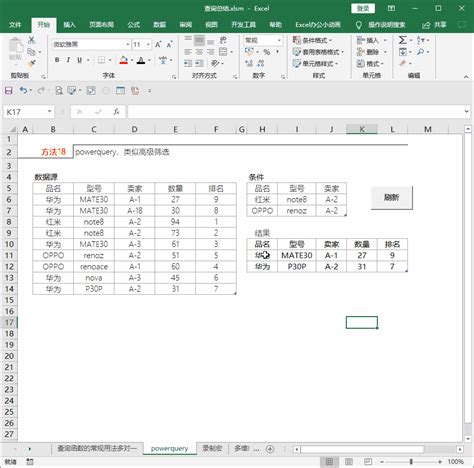 Excel高手必备的20个多条件查询的方法