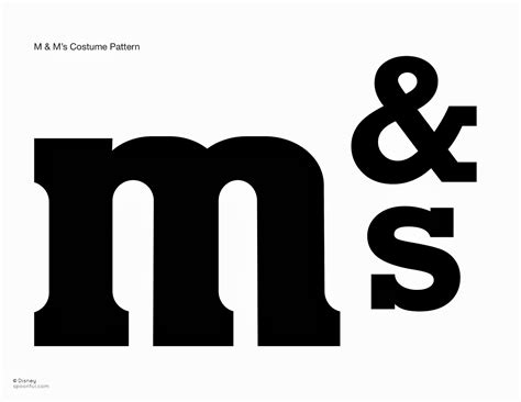 Printable M And M Logo