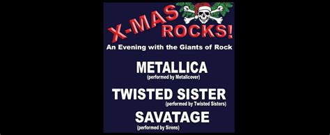 X-MAS Rocks! 2024 • Metallica Tribute + Twisted Sister Tribute ...