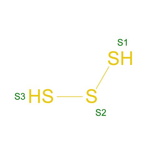 S3 Lewis Structure
