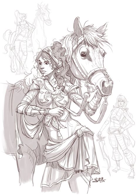 Character design sketches on Behance