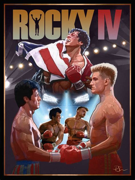Rocky 4 Movie Poster