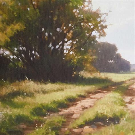 Honeybloom Landscape Framed Wall Art | At Home