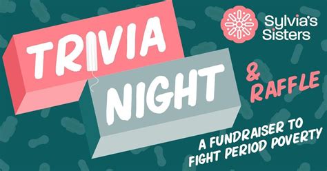 Trivia Night & Raffle to Fight Period Poverty at Hardywood, Hardywood ...