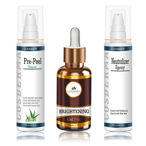 Cosderma Brightening Peel Combo – Dullness & Uneven Tone 30ml – COSDERMA