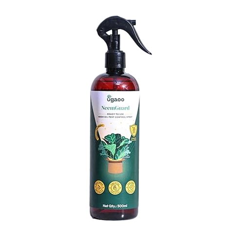 UGAOO Neemguard - Ready To Use Neem Oil Herbal Insect Repellent Spray ...