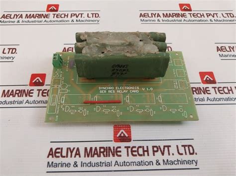 Synchro V 1.0 Ser Res Relay Card 24Vdc – Aeliya Marine Tech
