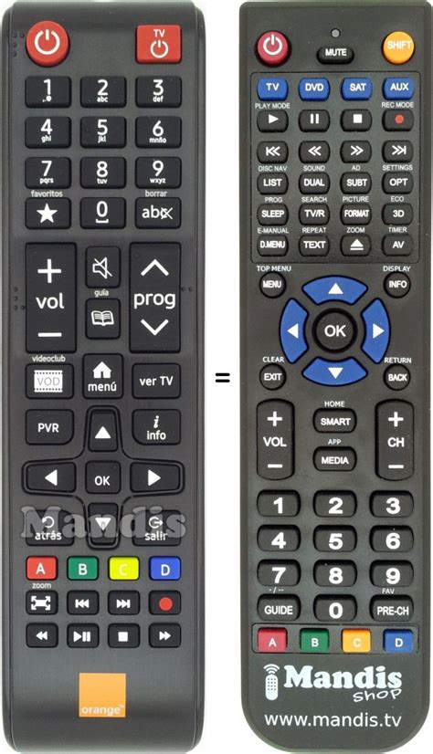 Image result for Telecommande Box Orange