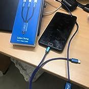pTron Solero Swing 3 in 1 Fast Charging 2A Cable for Type-C, Micro ...
