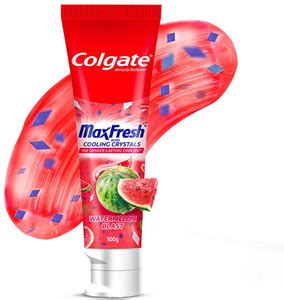 Colgate MaxFresh Watermelon Blast Gel paste with Cooling Crystals ...
