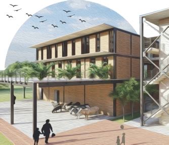 Cyclone Refugee and Community centre | CEPT - Portfolio