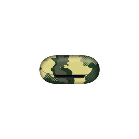 Samsung Buds Plus Military Green Camo skins