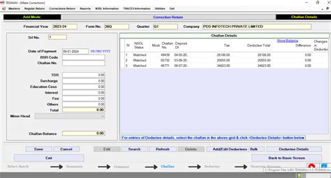 Pan Modification Through Excel/CSV For Correction Return - TDSMAN Ver ...