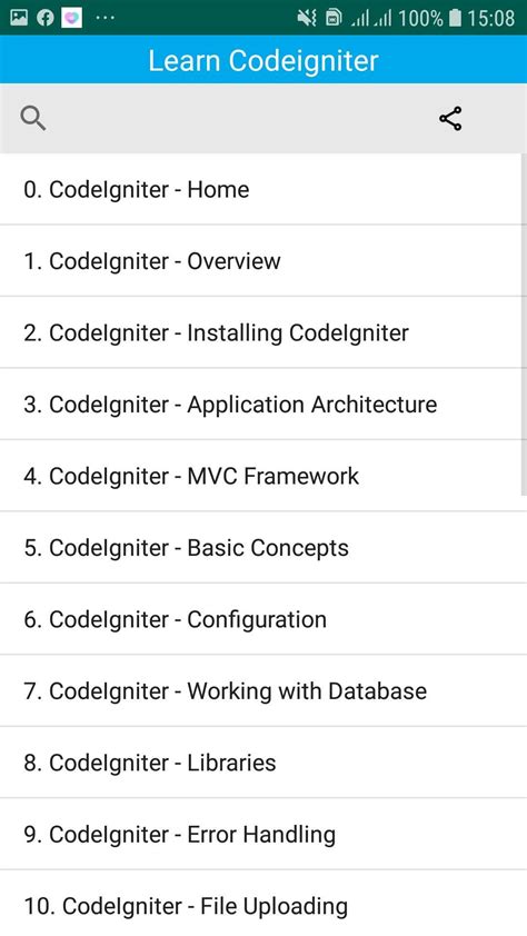 CodeIgniter Tutorial 的图像结果