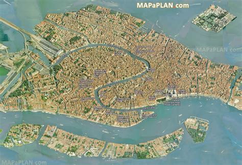 Venice Tourist Map