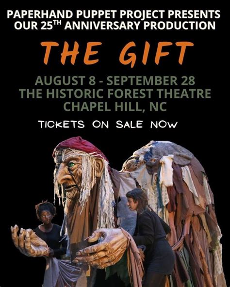 Paperhand Puppet: The Gift, Diana Wortham Theatre At Wortham Center ...