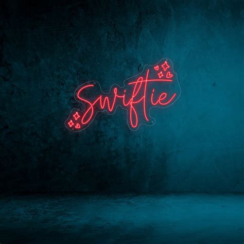 Swiftie Personalized Custom LED Neon Sign Room Decor Neon Bedroom Light ...