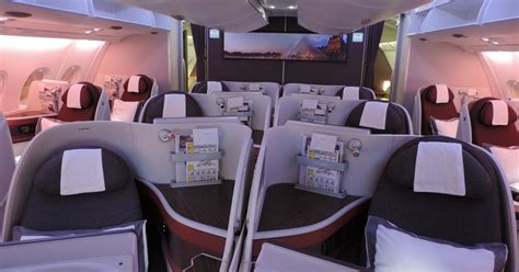 Qatar A380 Business Class 的图像结果