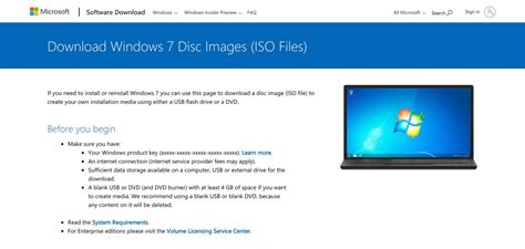 Windows 7 ISO 的图像结果