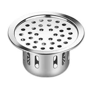COATS Anti-Cockroach Drain Strainer Jali Plain Floor (Round) 304-Grade ...