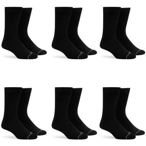 Classic Bamboo Crew Socks - 6-Pack for Everyday Comfort – Dynamocks ...