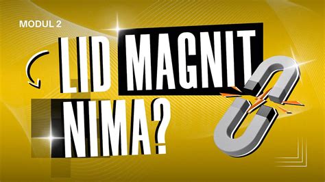 2-MODUL. Lid magnit nima? - YouTube