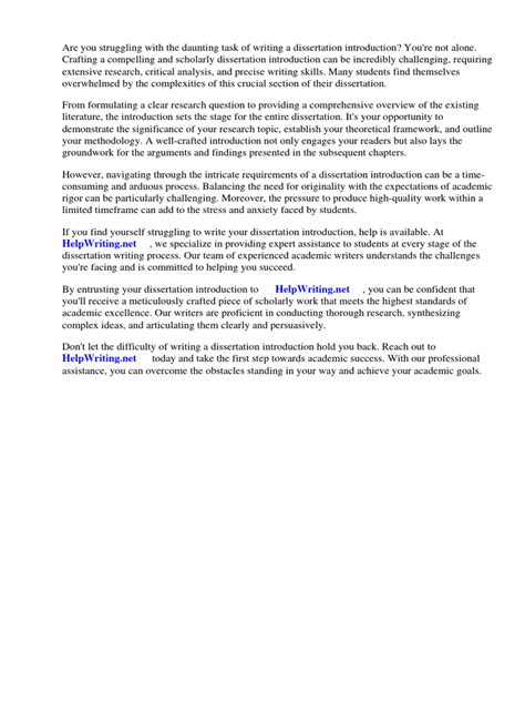 Image result for Dissertation Introduction Format Example