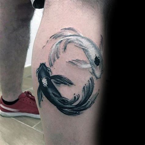 koi fish yin yang tattoo ideas