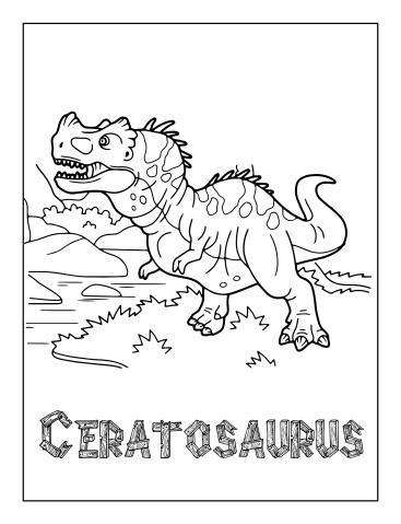 20+ Amazing Dinosaur Coloring Pages | Free Printable Dinosaurs Sheets