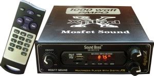 Sound Boss HIFI AUDIO MOSFET SOUND Car Stereo Price in India - Buy ...