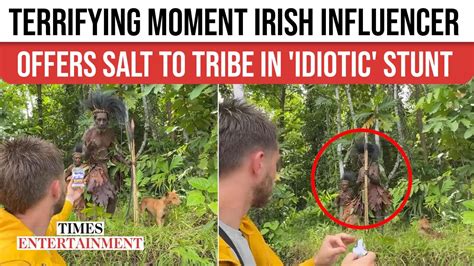 Irish YouTuber Dara Tah Faces Armed Tribesmen in Papua; 'Cannibal ...