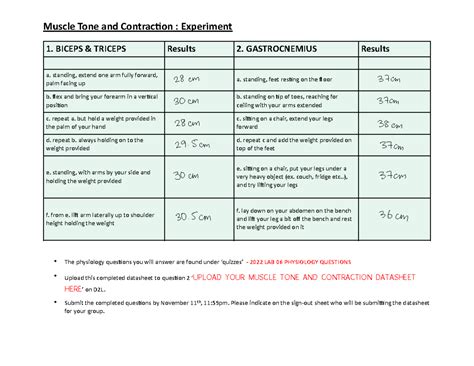Image result for Muscle Fiber Contraction Experiment
