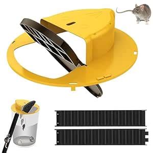 Mouse Trap Rat Trap Catcher Humane and Safe for Mice,Slide Bucket Lid ...