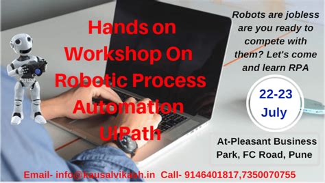 Two Full Day Hands on Workshop On Robotic Process Automation-UiPath ...