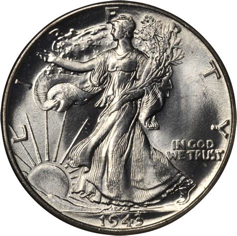 Lot of (4) Certified Walking Liberty Half Dollars. MS-64.拍卖成交价格及图片- 芝麻开门收藏网