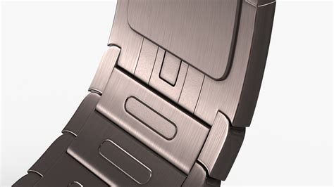 3D Apple Smartwatch 10 Slate Titanium Display Off | 3D Molier International
