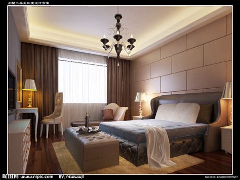 现代简约卧室实景图-上海装潢网